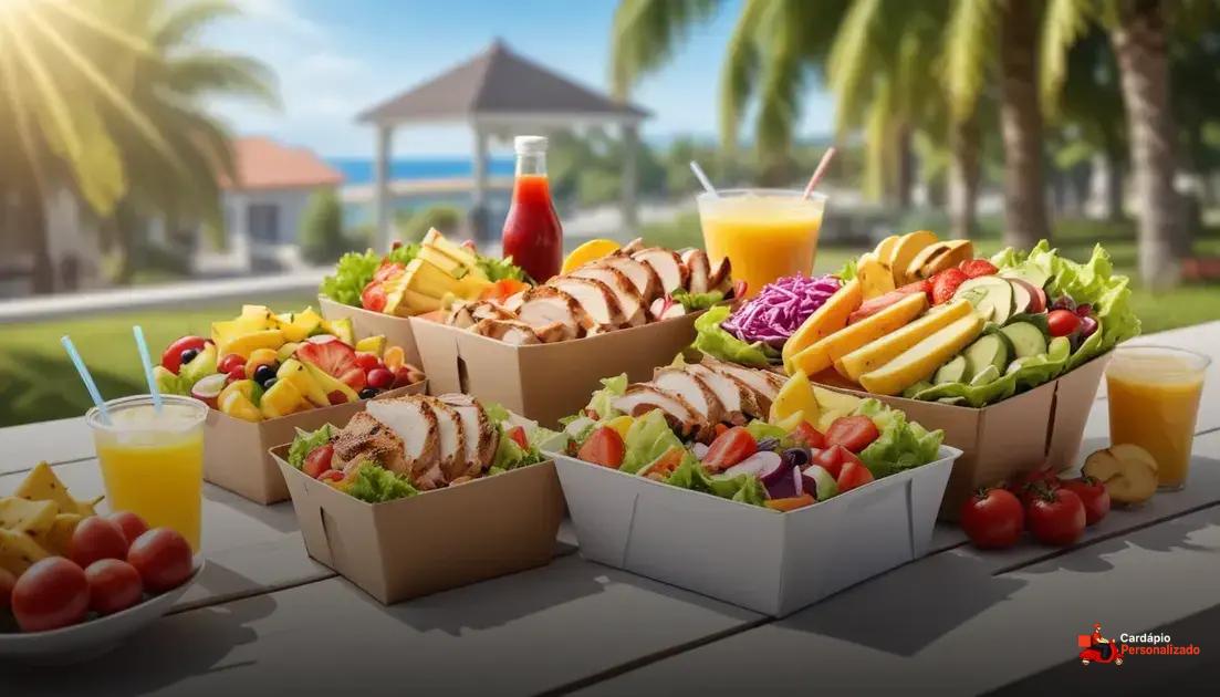 como adaptar o cardápio delivery no calor para pratos leves e refrescantes como adaptar o cardápio delivery no calor para pratos leves e refrescantes