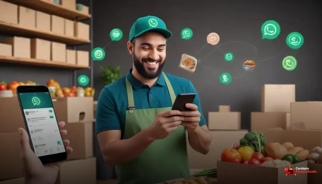 Como usar o WhatsApp como se fosse seu próprio iFood (e vender 3x mais sem pagar taxas) Como usar o WhatsApp como se fosse seu próprio iFood (e vender 3x mais sem pagar taxas)