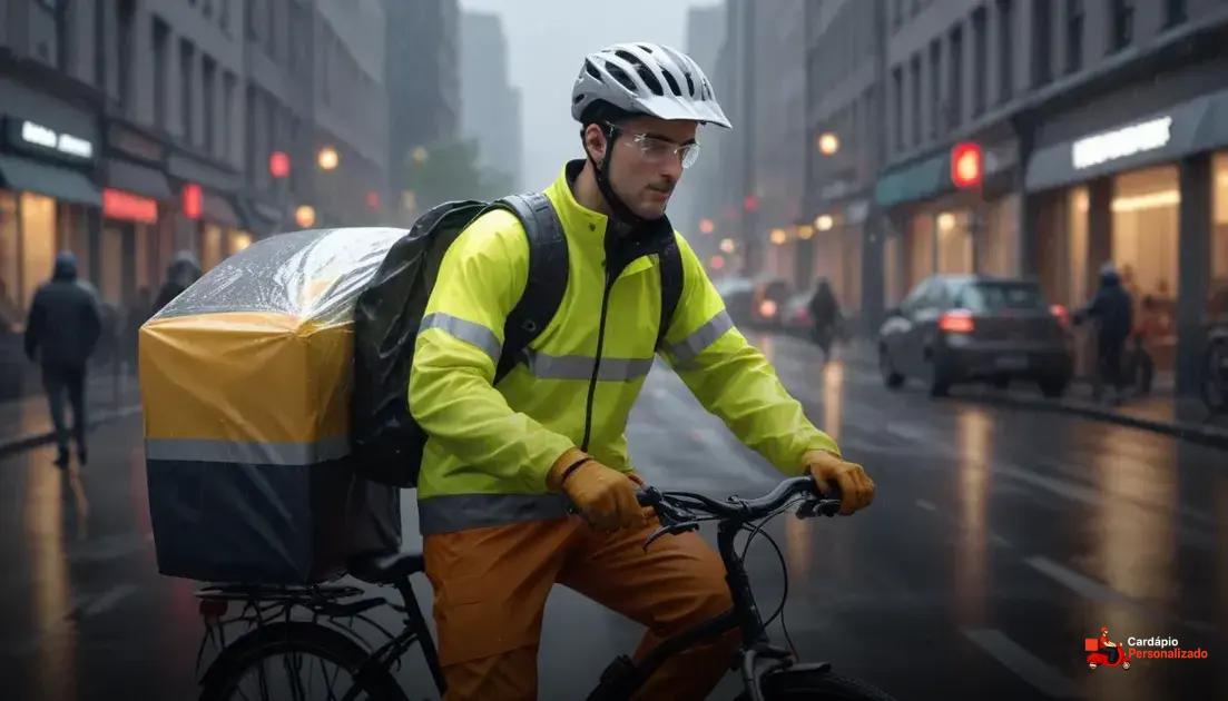 Cuidados e desafios nas entregas em bicicleta Cuidados e desafios nas entregas em bicicleta