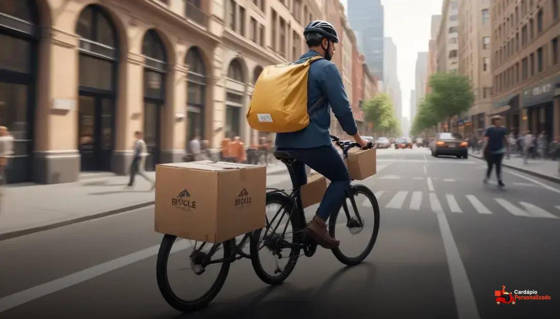 Vantagens das entregas em bicicleta para o seu delivery Vantagens das entregas em bicicleta para o seu delivery