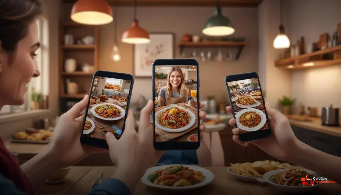 Clientes fotografando a comida compram mais: Como estimular conteúdo gerado pelo usuário no seu delivery Clientes fotografando a comida compram mais: Como estimular conteúdo gerado pelo usuário no seu delivery